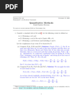 PS2 Quantitative Methods ESADE Solutions