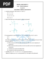 CLASS X HOME ASSIGNMENT 2 (Ch-2)