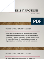 Ortesis y Protesis