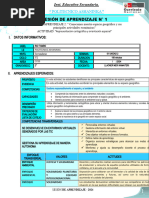 Sesion CCSS 2° Sec-Semana 01 Uni. 2