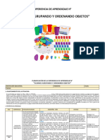 Planificacion Terminada JUGAMOS AGRUPANDO Y ORDENANDO OBJETOS - DEL 27 MAYO AL 7 DE JUNIO - 2024