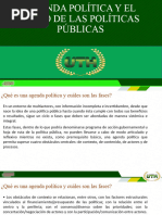 Capítulo 2. Agenda Política y El Ciclo de Las Políticas Públicas