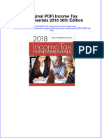 Full Download PDF of (Original PDF) Income Tax Fundamentals 2018 36th Edition All Chapter