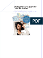 Full Download PDF of (Ebook PDF) Psychology in Everyday Life 3rd Edition All Chapter