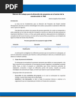 S3 Marcos de Trabajo para La Dirección de Proyectos en El Sector de La Construcción II. PMI