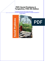 Full Download PDF of (Ebook PDF) Social Problems A Canadian Perspective, Fifth 5th Edition All Chapter