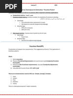 SPM - Algorithmic Techniques Estimation