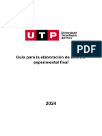 Informe Experimental Final