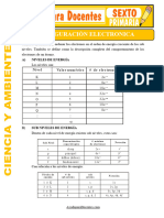 Configuracion Electronica para Sexto de Primaria