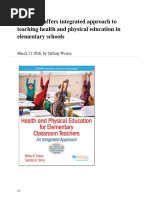 2016 03 Approach Health Physical Elementary Schools