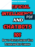 Artificial Intelligence and Chatbots With Python.