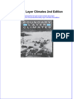 Full Download PDF of Boundary Layer Climates 2nd Edition All Chapter