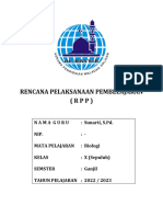 RPP Biologi Kelas10