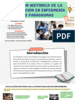 Evolución Historica de La Investigación en Enfermería