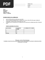 Biology Practical Exam 44 Questions