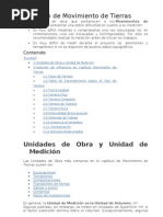 Medición de Movimiento de Tierras