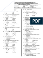 Pas Genap Al-Qur'an Hadits - Kelas 6 Fix