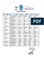 Jadwal Ujian Tulis Sem 2