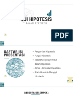 Kelompok 1 - Uji Hipotesis Dalam Statistika