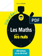 J.-L. Boursin - Les Mathématiques Pour Les Nuls