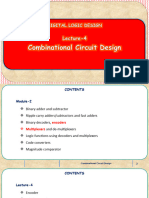 Combinational Logic Lec4