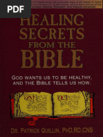 Healing Secrets From The Bible