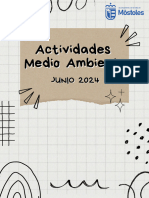 Actividades Medioambientales - Junio 2024