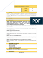 P - Elaboración de Productos