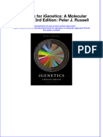 Full Download PDF of Test Bank For Igenetics: A Molecular Approach, 3rd Edition: Peter J. Russell All Chapter