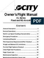 Velocity XL Pilots Operating Handbook