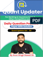 Quant Updater Set 115 Arun Singh Rawat