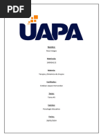 Tareas 3 - Terapia y Dinámica de Grupos - Rosa Vargas