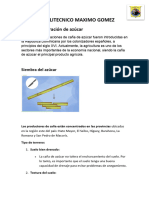 Repaso de Elaboracion de Azucar Desde La Siembra Hasta El Proceso 2