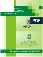 04 Apostilas CHST PMCE 2017 - Portugues Instrumental Redacao Oficial