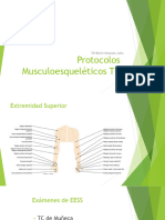 Protocolo Musculo Esqueletico TC