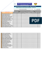 Registro de Asistencia de Estudiantes - Año Lectivo 2024: Primer Grado de Educación Secundaria - Sección "B"