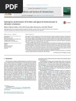 Emulsión Con Monoesterato de Glicerol