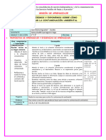 U3 S5 Sesion D3 Com Escribimos y Exponemos Sobre Como Evitar La Contaminacion Ambiental