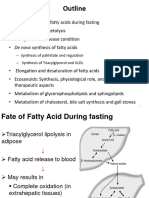 Metabolism of Lipids - 2-Lecture Note - Africa - 2023 - 2