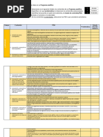 Tabla 5° Sistematización Contenidos y PDA