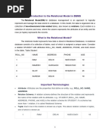 Relational Model in DBMS Unit2