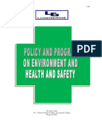 Policy & Ehs Programs