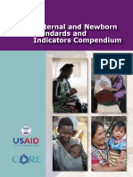 Maternal and Newborn Standards and Indicators Compendium 2004 2