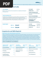 Job Skills Model Tour - Sample - Report