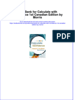 Full Download PDF of Test Bank For Calculate With Confidence 1st Canadian Edition by Morris All Chapter