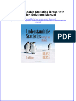 Full Download PDF of Understandable Statistics Brase 11th Edition Solutions Manual All Chapter