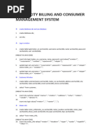 DBMS Project Queries