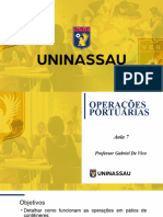 Aula 7 - Operações Portuárias