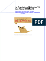 530full Download PDF of Test Bank For Principles of Behavior 7th Edition Richard W Malott All Chapter