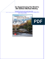 Full Download PDF of Test Bank For Experiencing The World's Religions 8th Edition Michael Molloy All Chapter